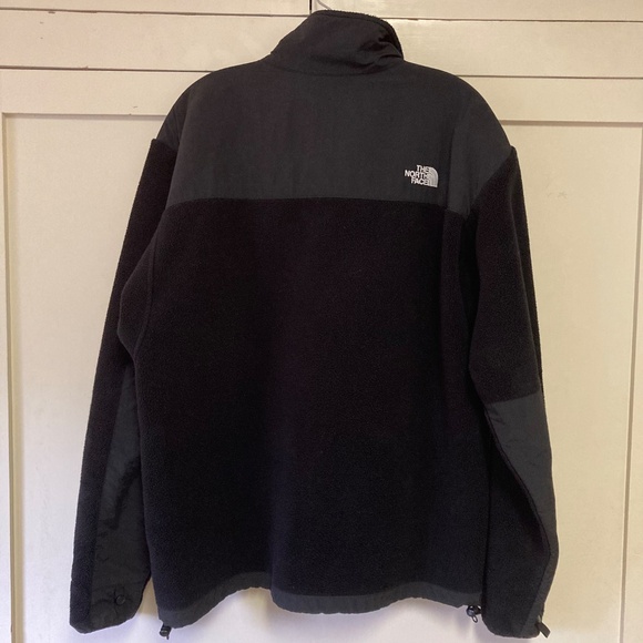 THE NORTH FACE Fleece Jacket Mens L Denali Polartec Fleece Full Zip Black - Picture 13 of 13